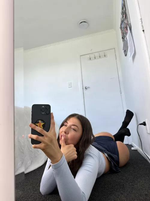 F18 Schoolgirl ready for a cam session by Inevitable-Orchid335