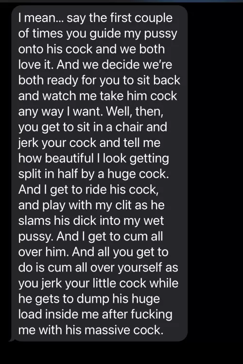 Got this text from my wife - super excited! by Job_Silent