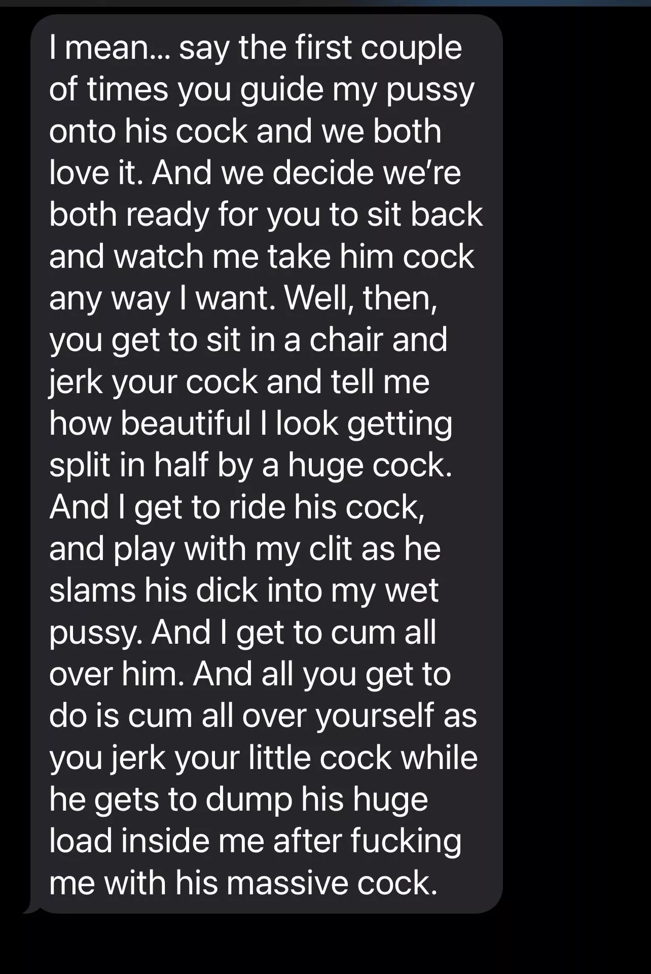 Got this text from my wife - super excited! posted by Job_Silent