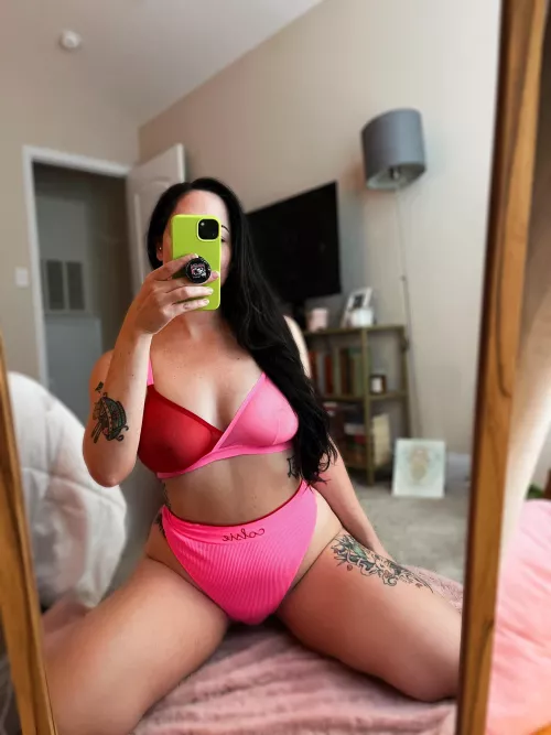 Hair long enough to touch my thong by GirlWithVikingTattoo