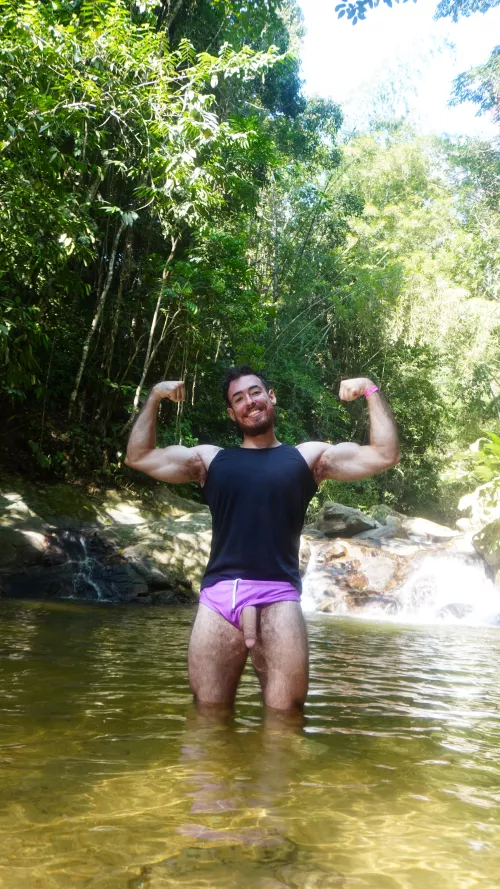 I am a very hairy otter 🧸🐻 who love being nude in nature 🏕️🥺🥵 by Overall-Bat756