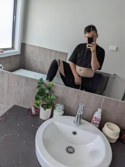 I'm shy but thought I looked kinda cute by Character_Word126