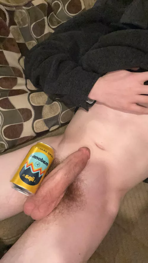 My fat cock even makes cans look tiny 🥵 by TryCharming2792