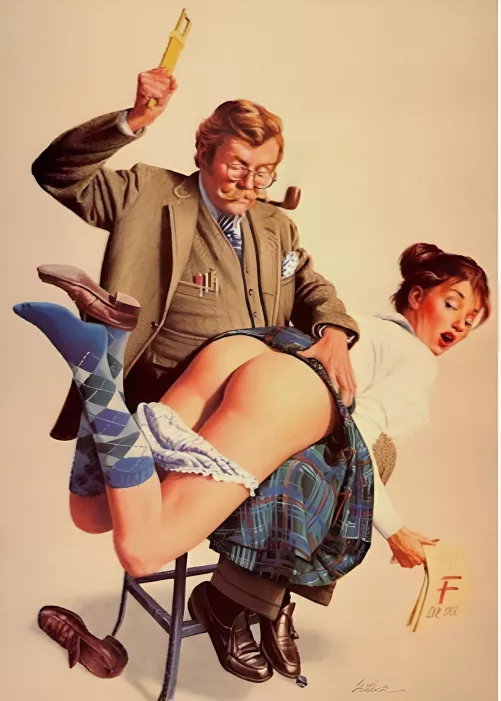 Panties down. by Obvious_Resident8484