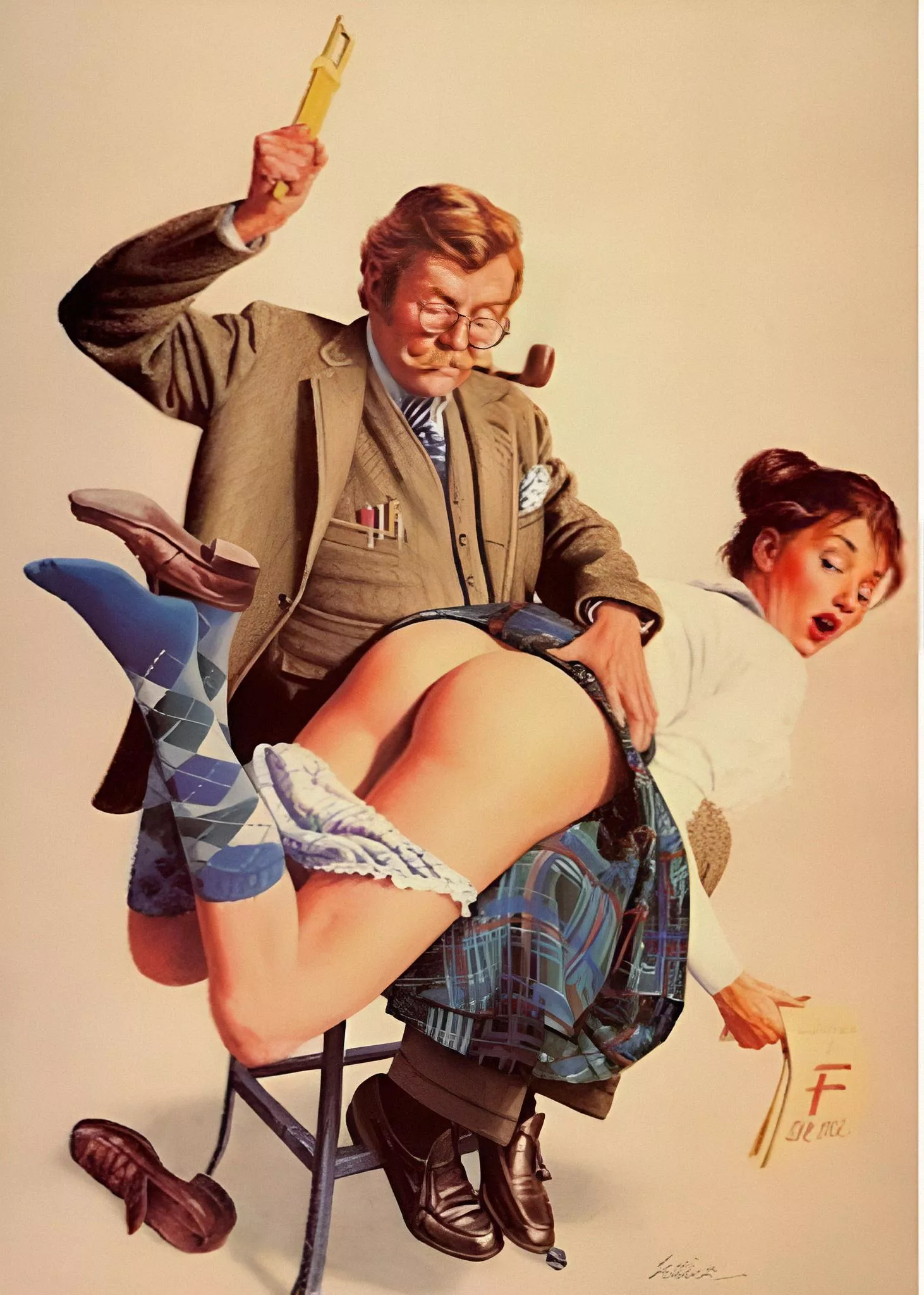 Panties down. posted by Obvious_Resident8484