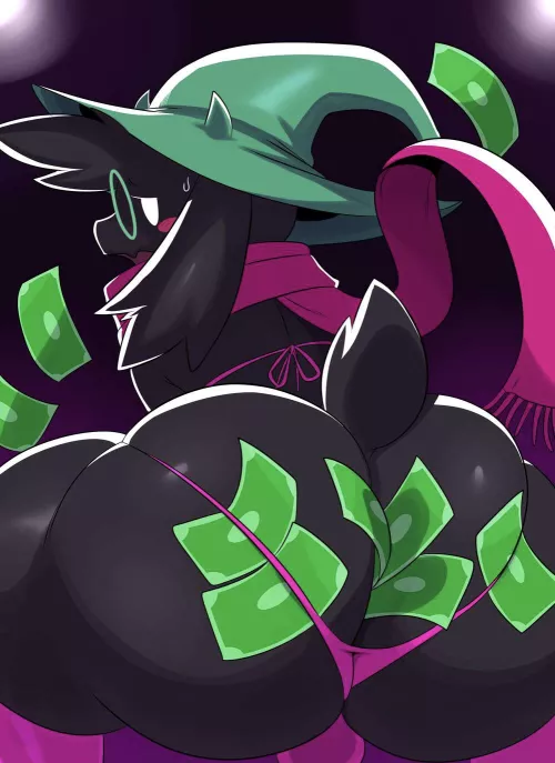 [Ralsei] has a nice paying job!~ (Sssonic2) by Ozzie_____