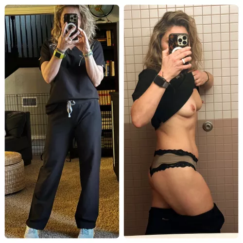 Scrubs and peek by NuclearGirl79