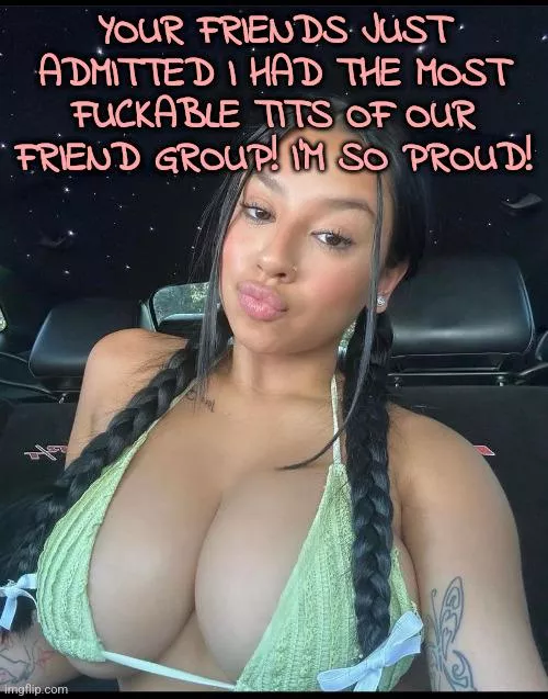 She loves talking about her tits with them posted by maybebibbitt