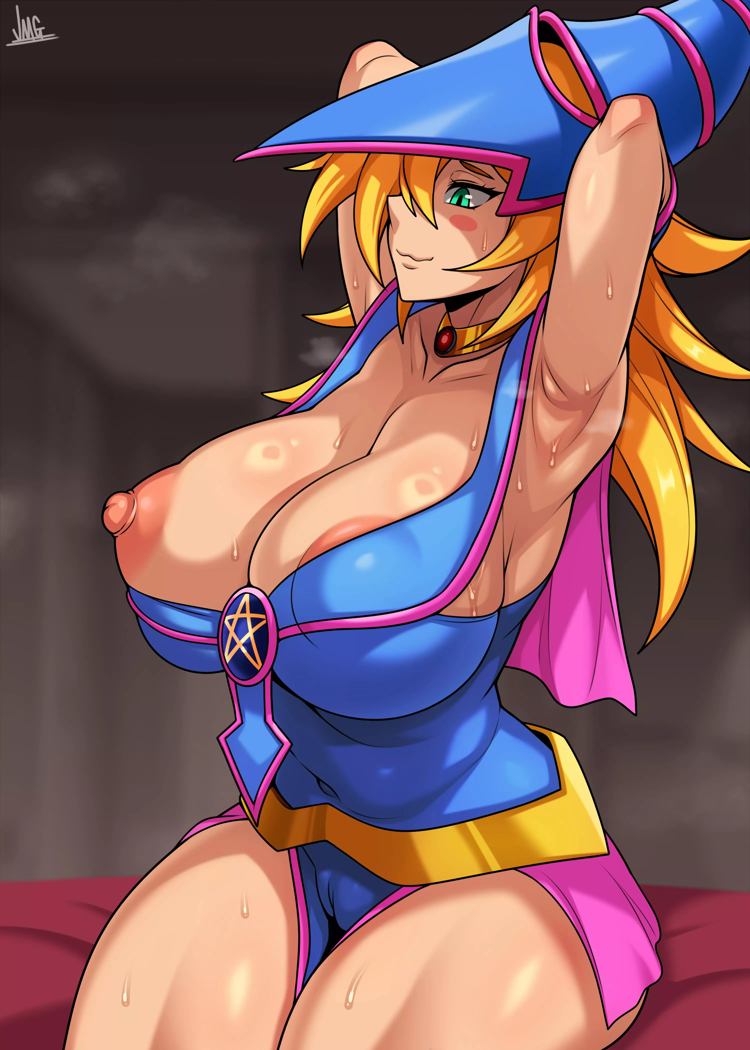 Sweaty dark magician girl posted by SpreadNo5268