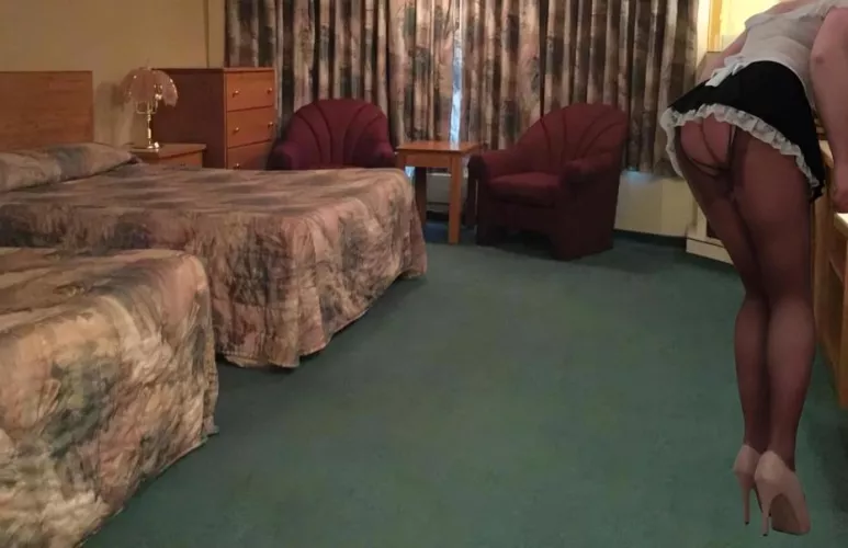 The fear and excitement when he knocks on the hotel room door.😳 by SissyDoxy