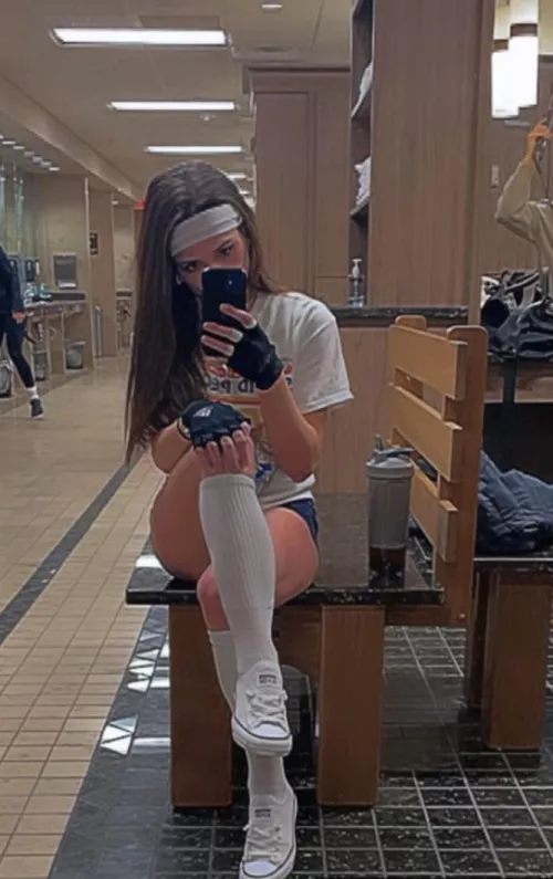 18 should I be embarrassed that guys video me at the gym? by cumtributegal