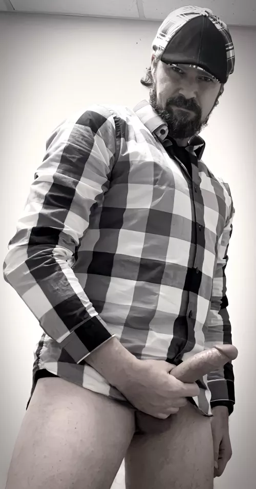 Beards and Boners in B&W. What’s more artistic than that? by BikerBeau