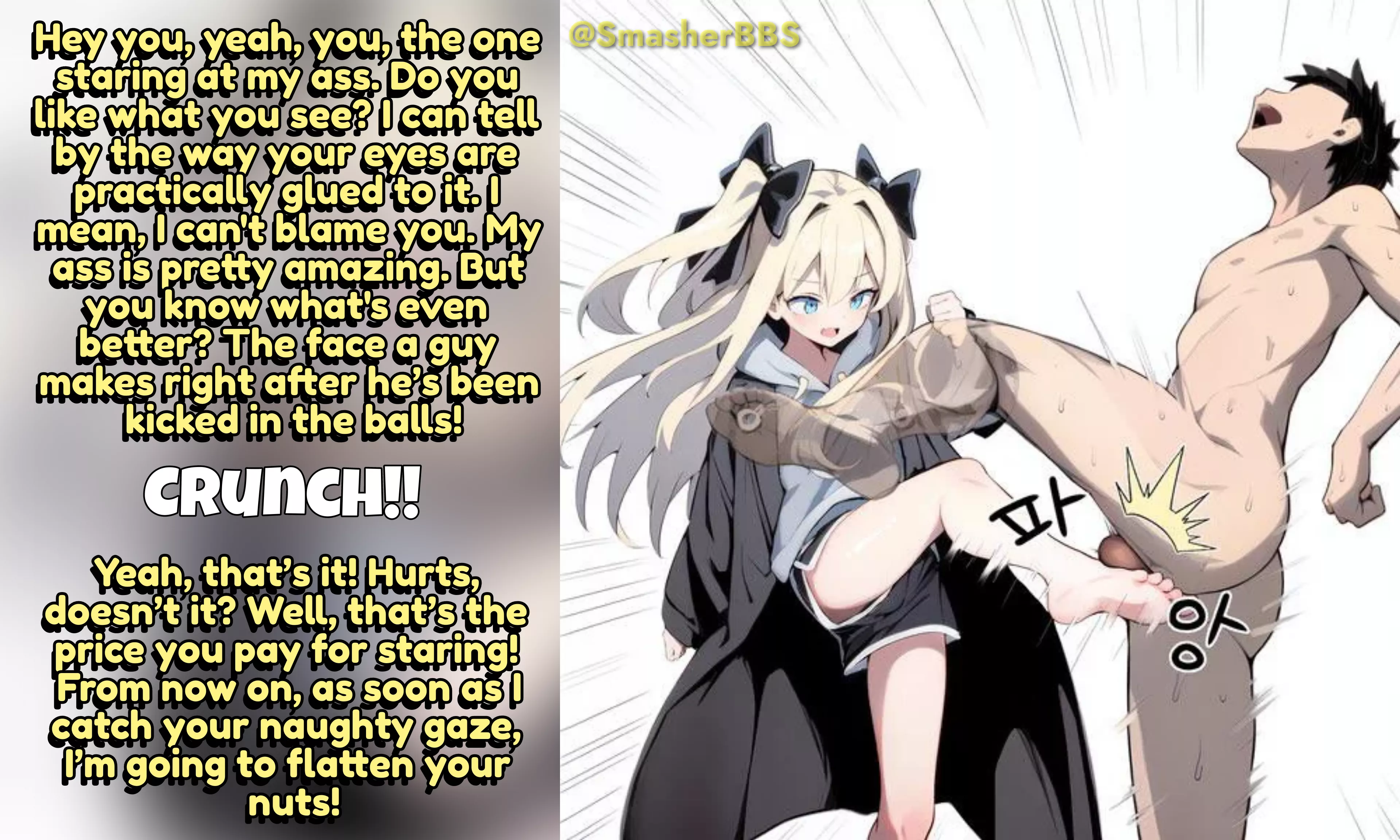 Caught you! (Mistress Jill Audio Version in Comments) posted by BallbustingFanatic