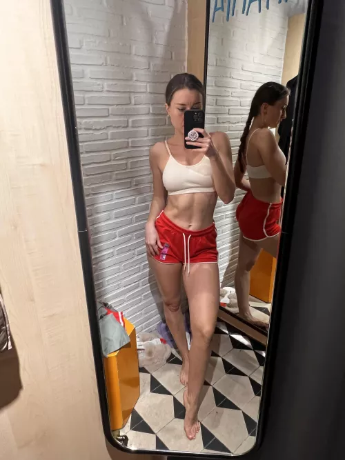 Crop top chic: Yay or nay? Share your thoughts on this bold fashion choice by ElinaVIP