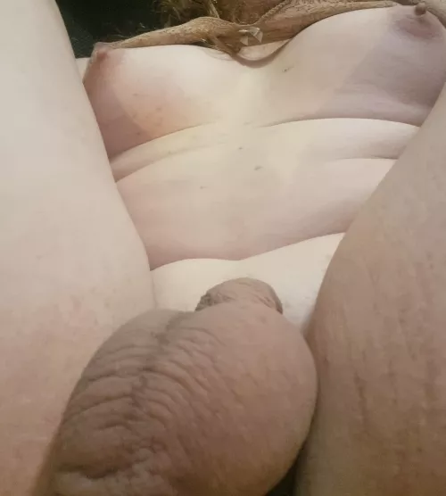First pic of my lady parts 😅 by SydneyTransWoman