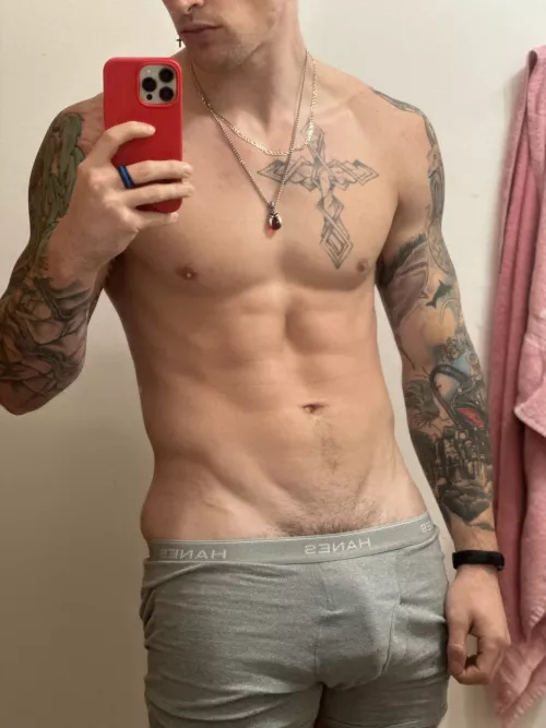 Get in the shower. by AtlasGaines