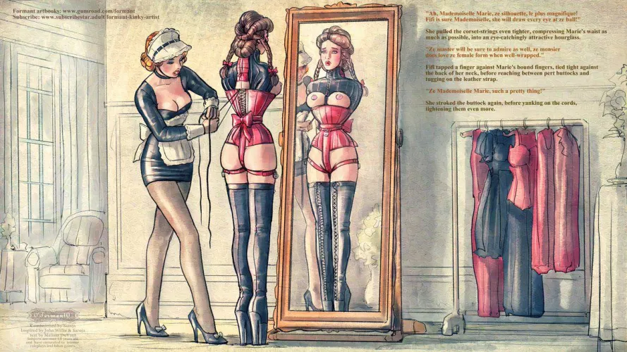 Getting ready to meet her master (@0formant0) by MxSummer