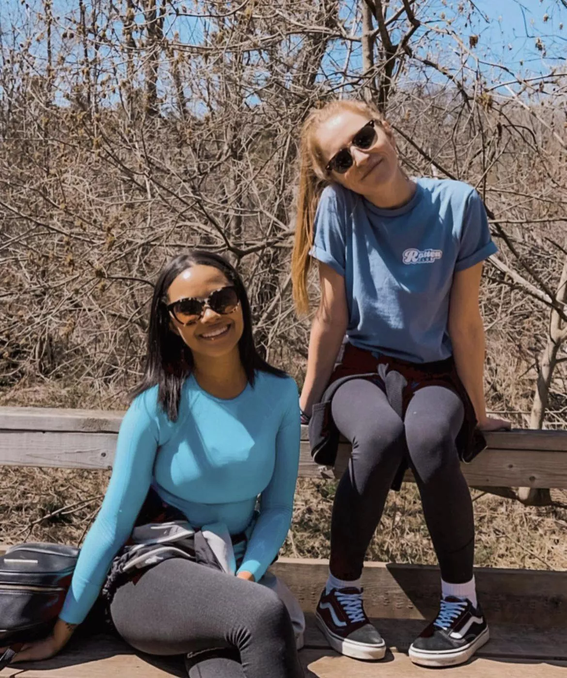 Girl on the right wore a bagging shirt bc she’s knows she can’t compete posted by RackMaster24