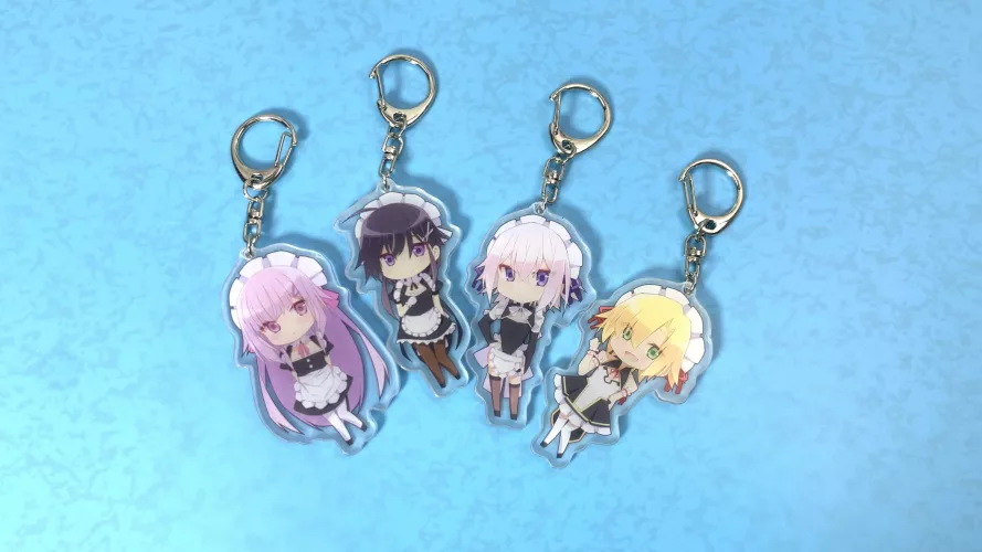 Girls! Girls! Girls!? Keychains! by msa208