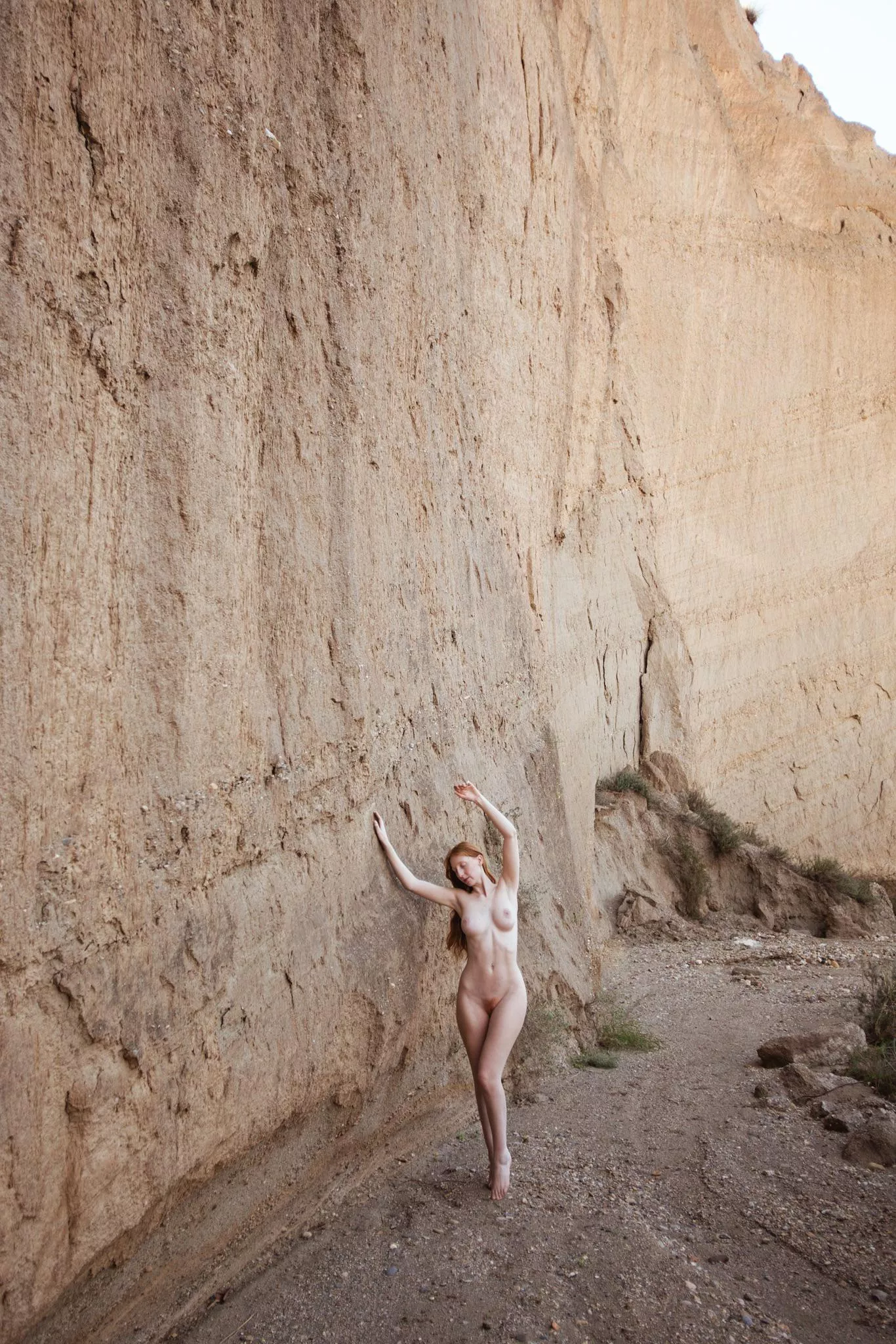 Had to pose next to this amazing cliff posted by somethingaboutolives