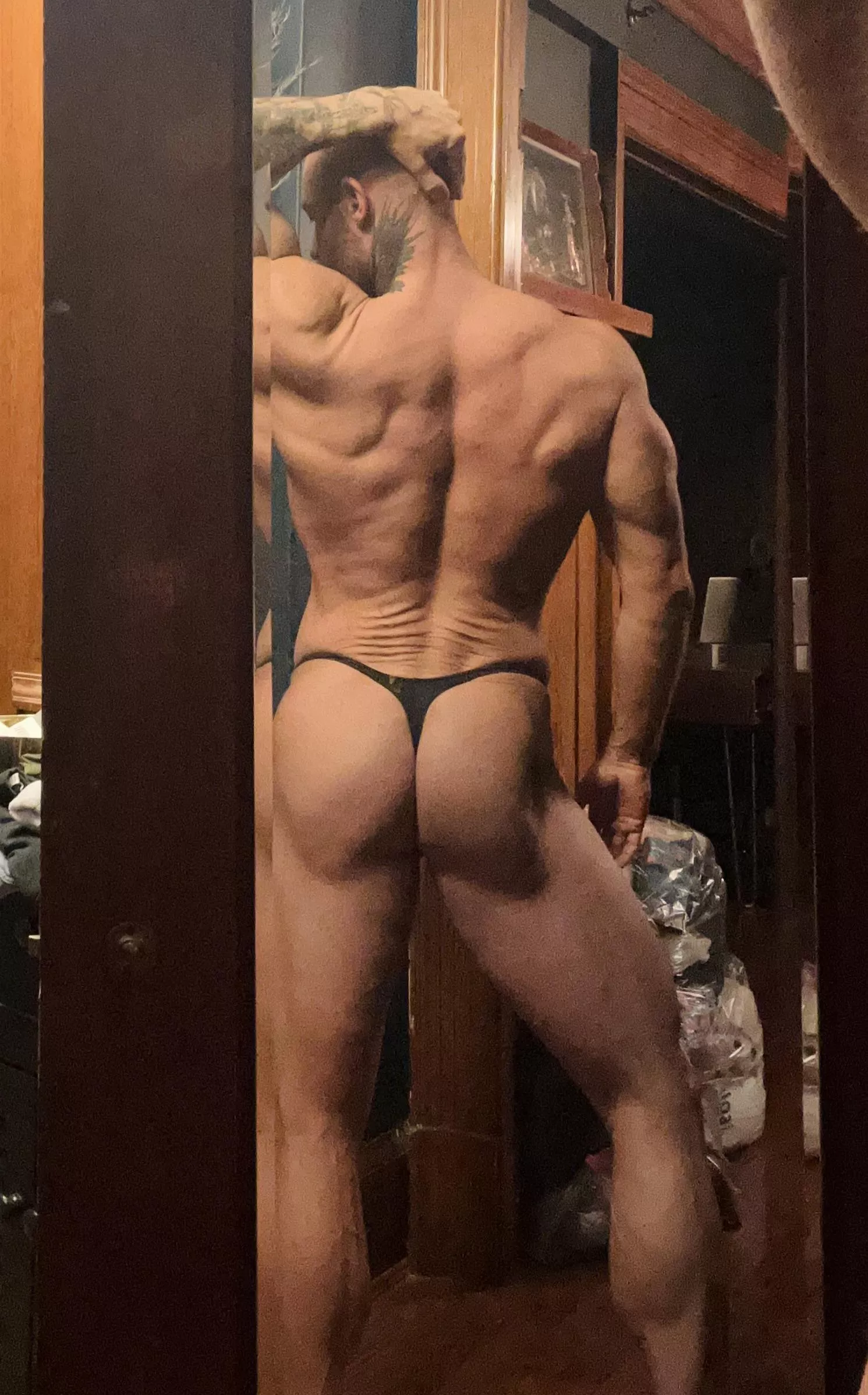 How does my ass look in this? posted by hardk7
