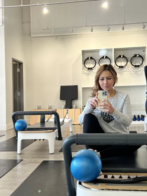 I started my day with pilates by DisagreeableC