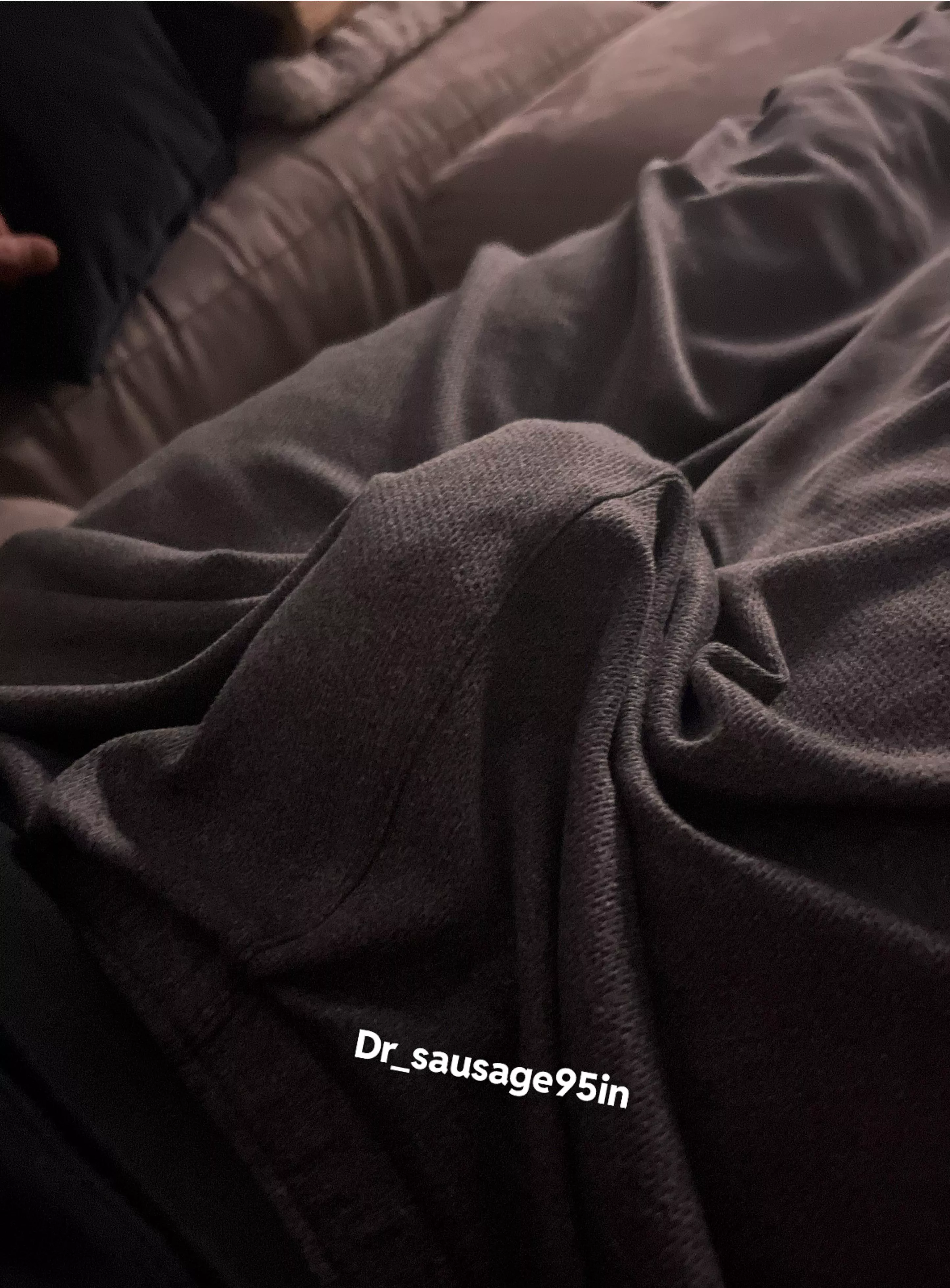 Is it still grey sweatpants season? Massive bwc (this is soft 6”; 9.5” hard) posted by Dr_Sausage95in