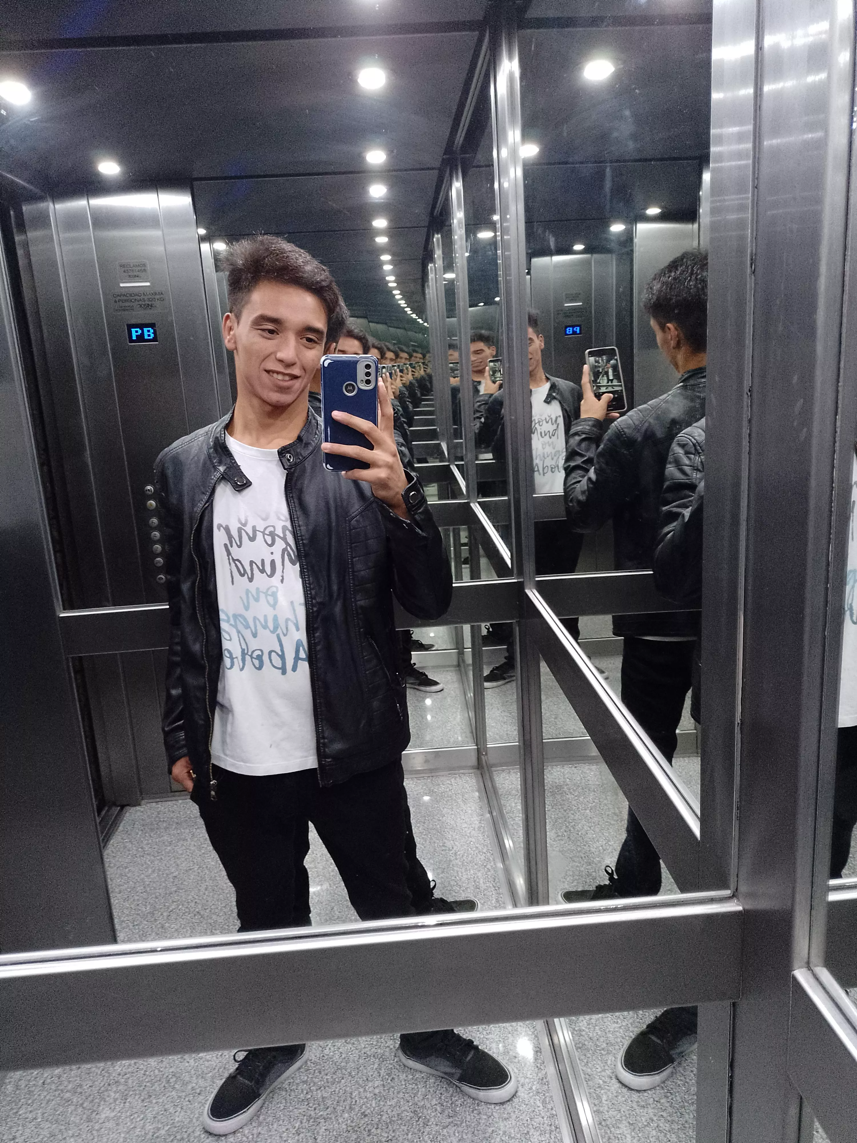 Last night's photo in the elevator could not be missed. posted by DylanClaton