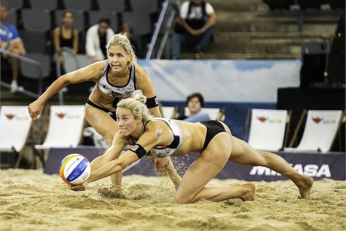 Laura Ludwig and Louisa Lippmann posted by YongWeddle