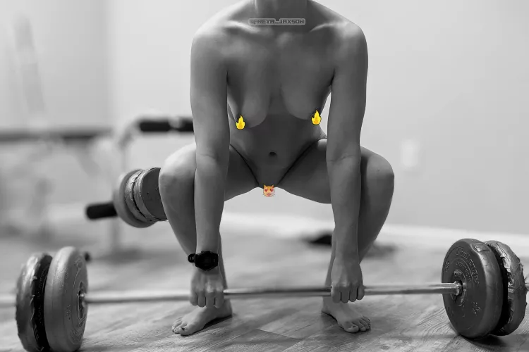 Leg day, engaged - I want you to be my spotter... [F] by Freya_Jaxson