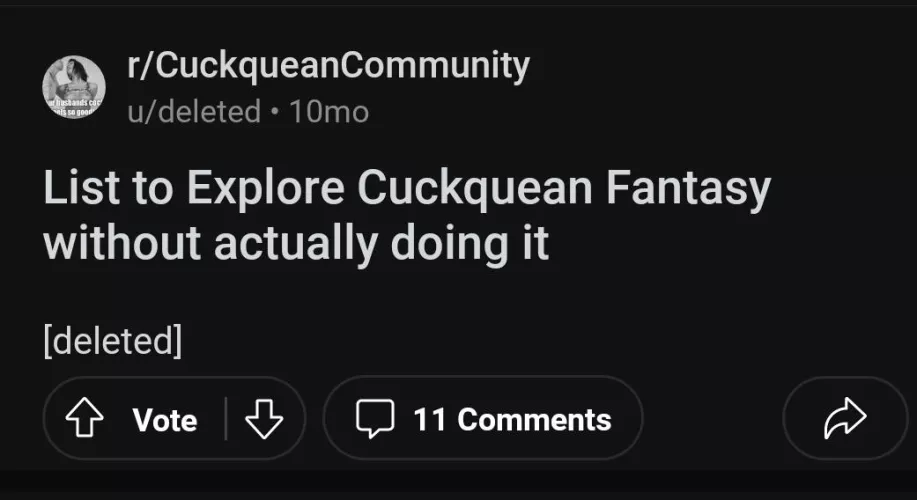 List Deleted. Anyone have it? by Taywhitt