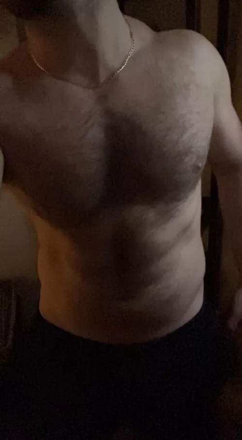 My chest is very comfortable by northernjock