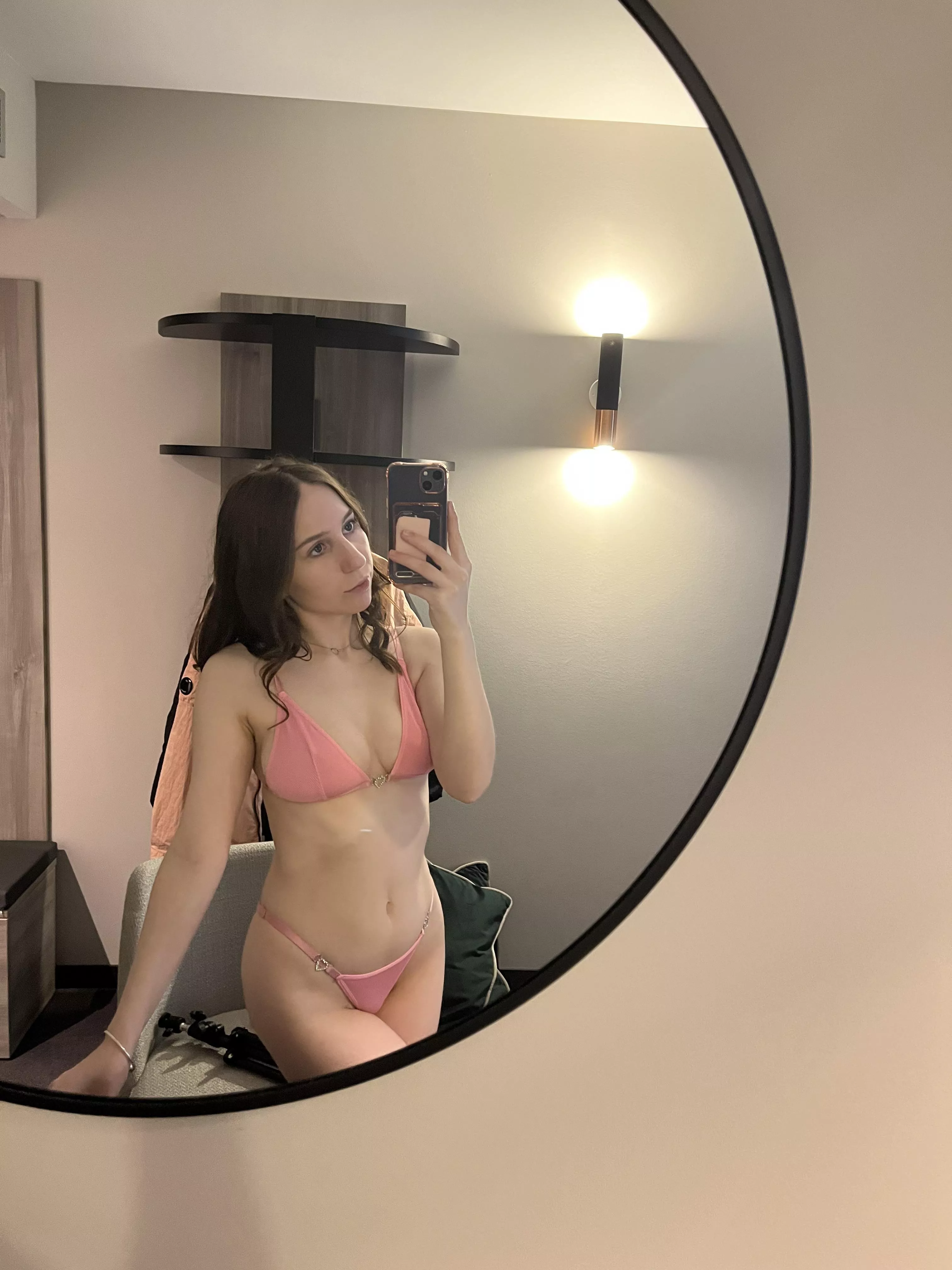 my favorite pink bikini posted by Lora_Kissy