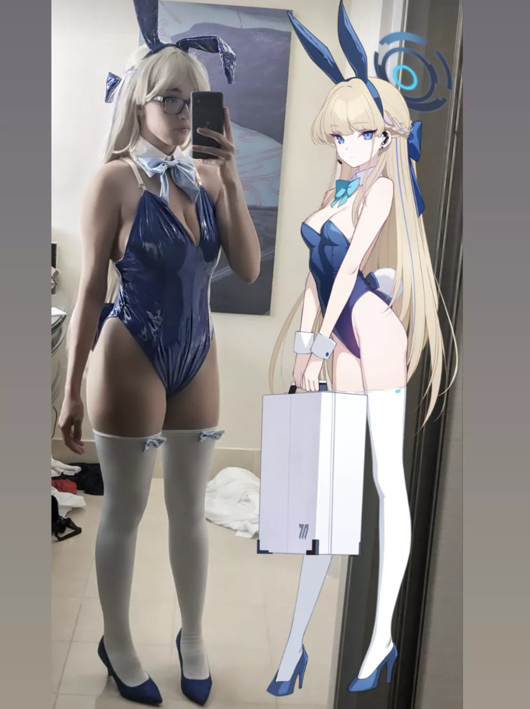 (OC) who wore it better? toki from blue archive posted by Pearlpines