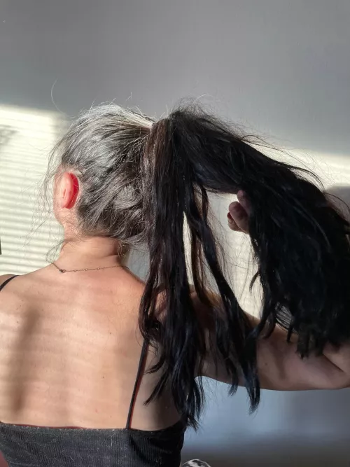 Pull me back by my hair and slide in by fifi_love2