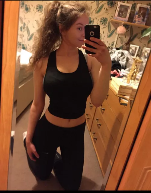 Quite the hefty sports bra by Hassieflassy