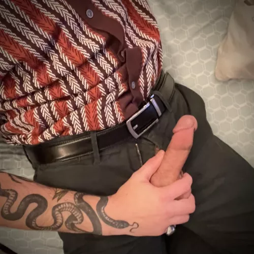 Ready for me to slither in? by ANUSTART_666