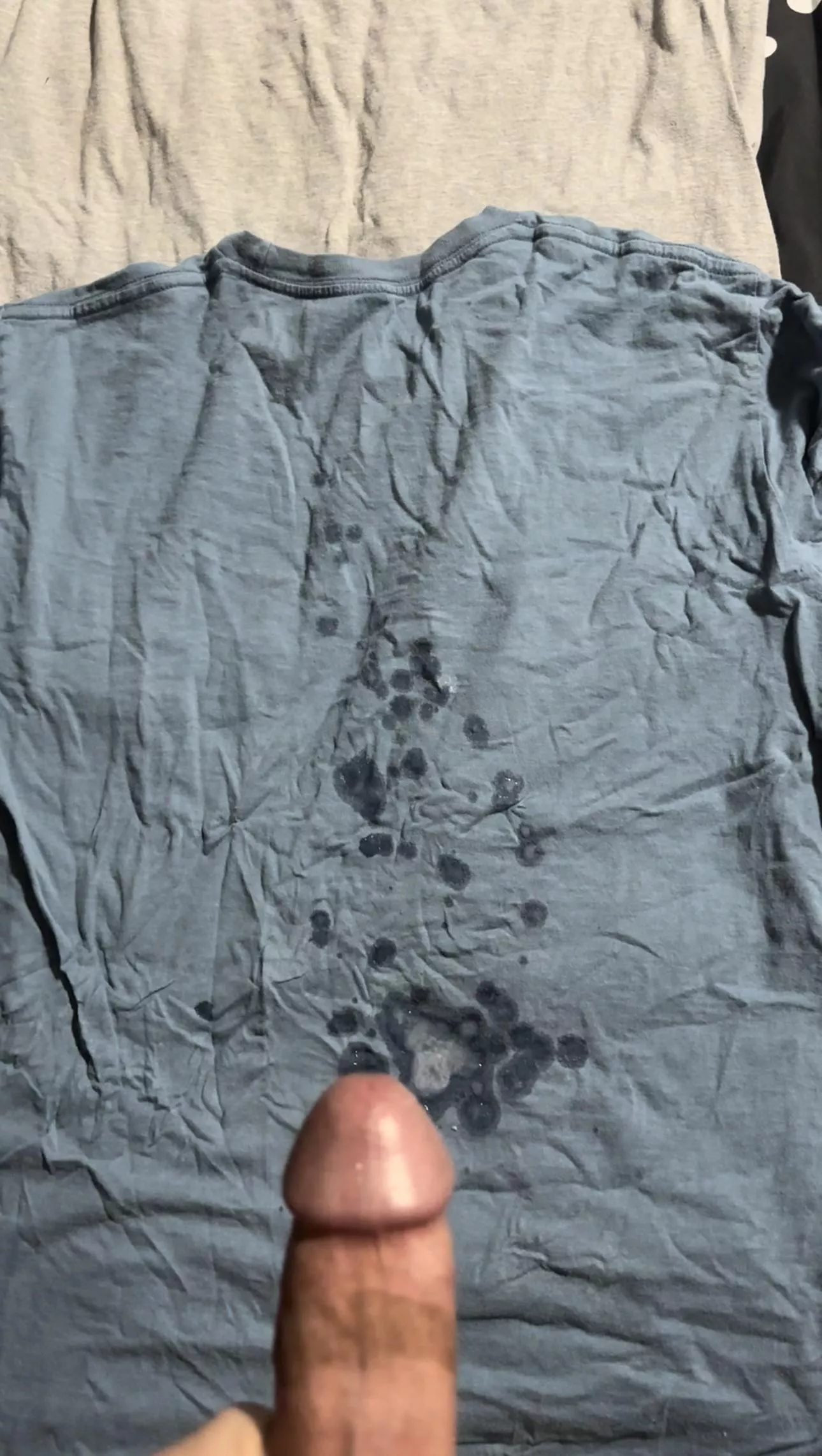 Ready to make a mess again today. DMs open. posted by aquietplacetohide