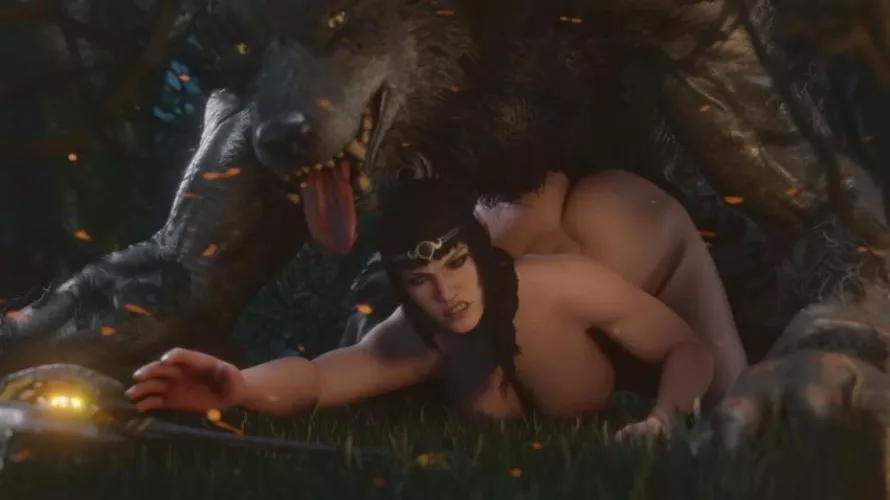 Shadowheart hate wolfs by HornyNerdyOo