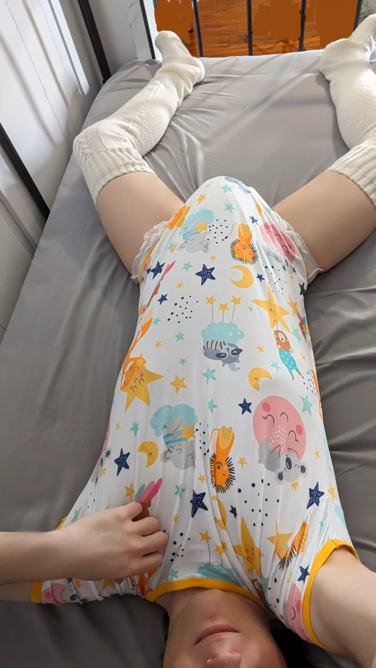 Showing off my new onesie <3 Also, how do people normally meet local abdls? I want to meet other people interested in diapers, but I don't know where to start really. posted by Juniorseaweed1308