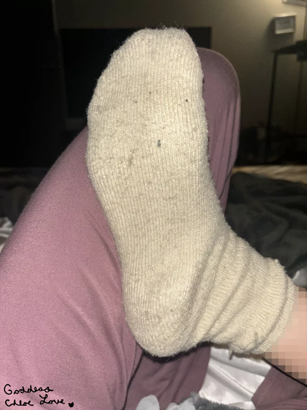 these are my used socks, and are more important than you [F] posted by Goddess_ChloeLove
