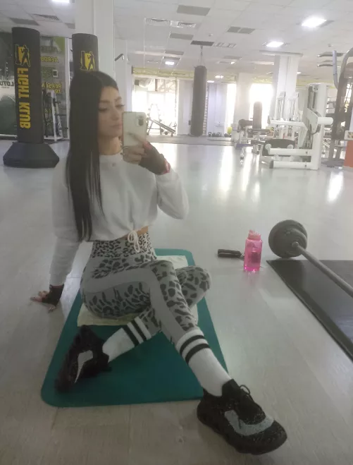 Those animal print leggings make me feel like a cat, a naughty one by FrugalnessLungoor29