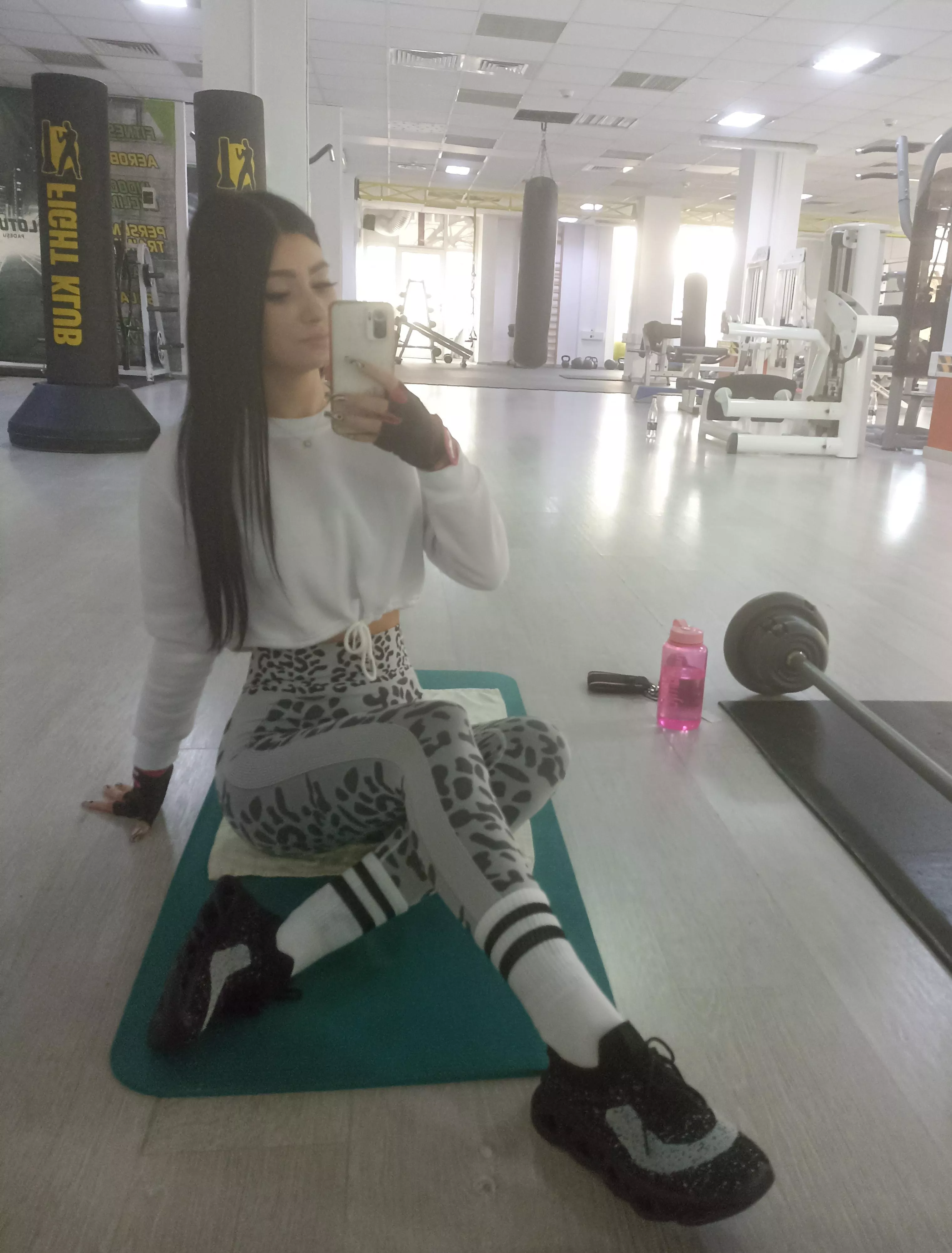 Those animal print leggings make me feel like a cat, a naughty one posted by FrugalnessLungoor29