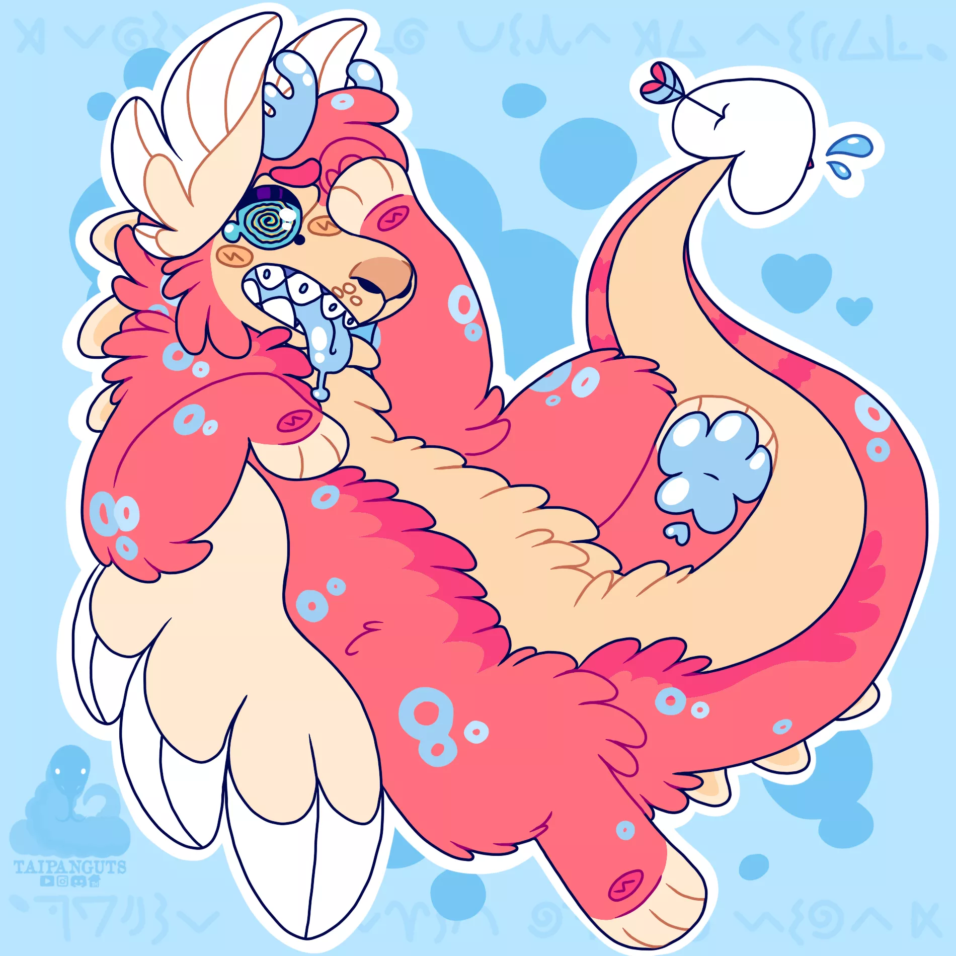 Tried out a more cutesy fluffy style :] how'd I do? posted by KeetTheYeen