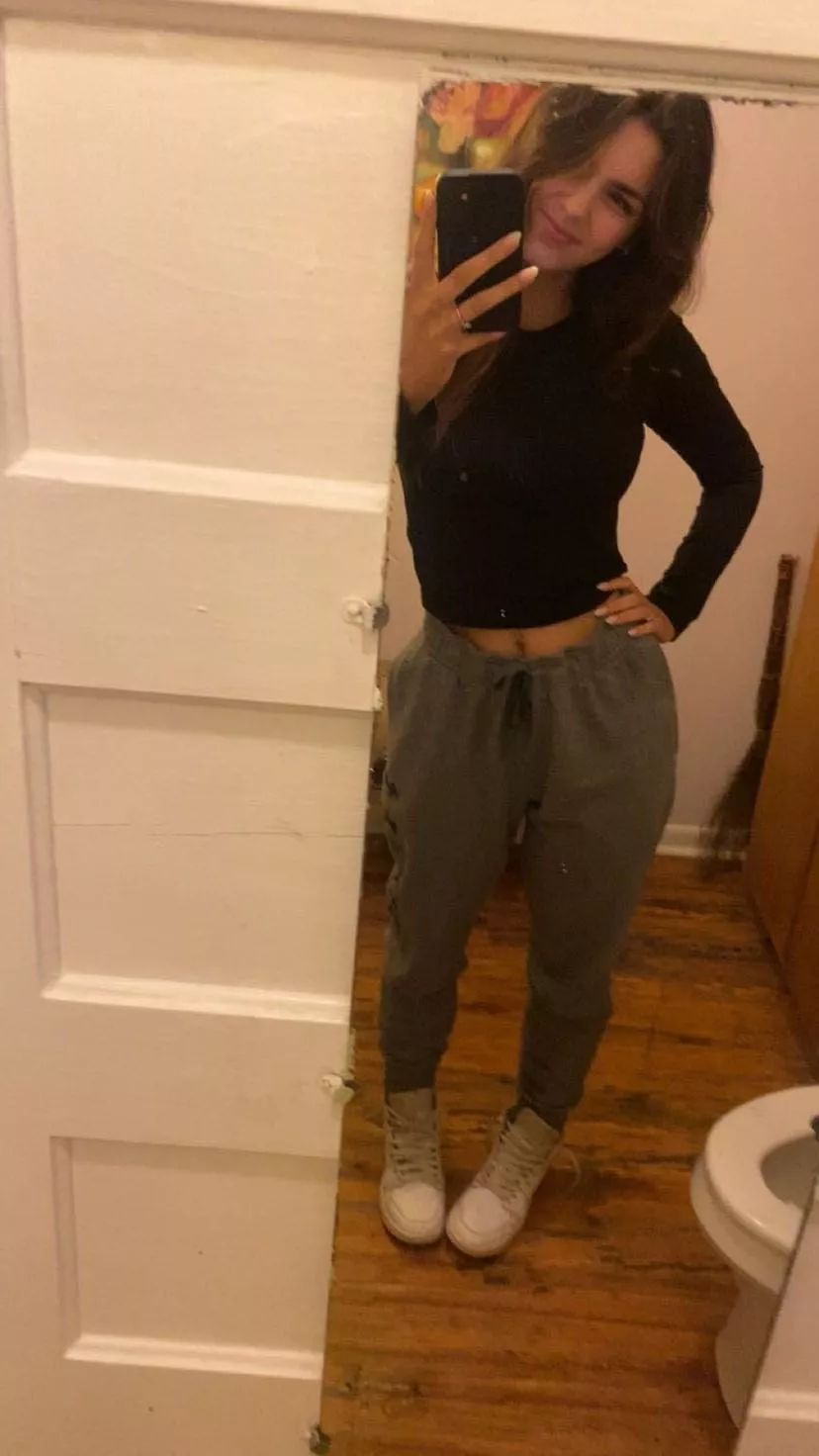 Was about to wear this top out but it kinda look awkward, what do you think posted by Dora_Bridges