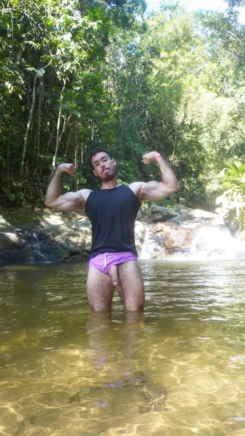 Wwould you 🥺suck my long cock 🍆🥵 in the river 🏞️ by Overall-Bat756