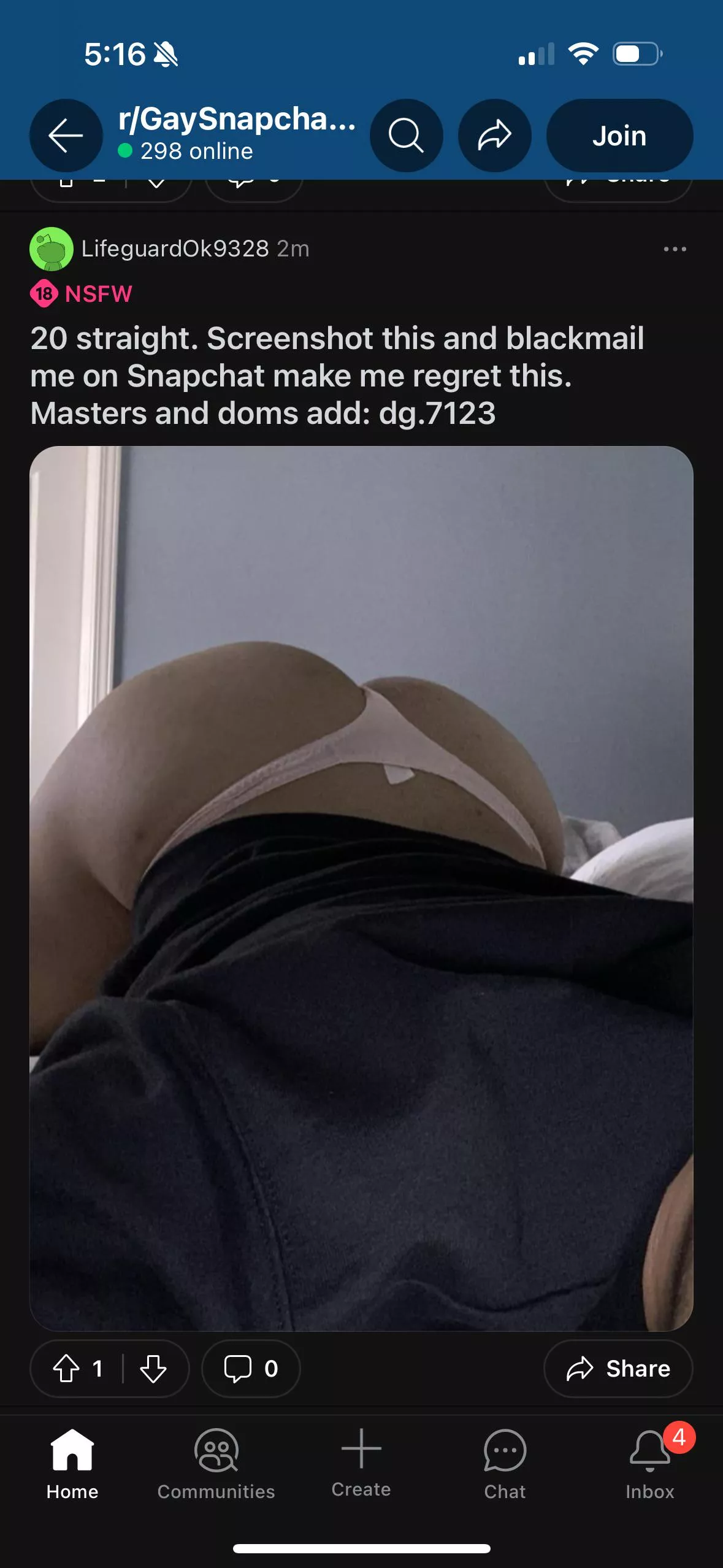 22 Gay boy needing exposed hit him up @ dg.7123 posted by Valuable-Smell171