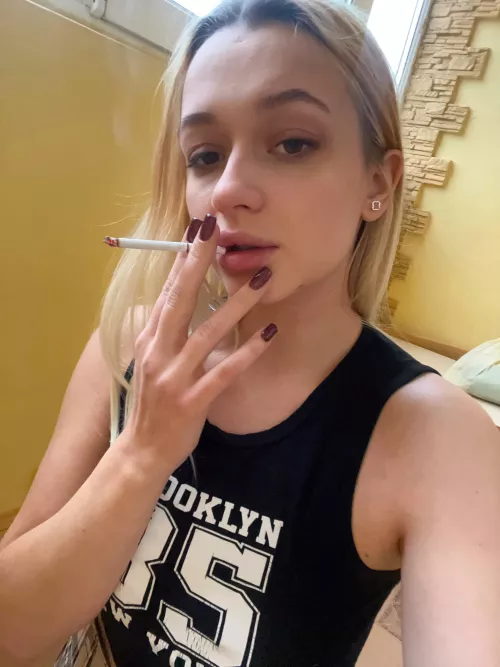 after a cigarette, I'll take your dick by gmanscout