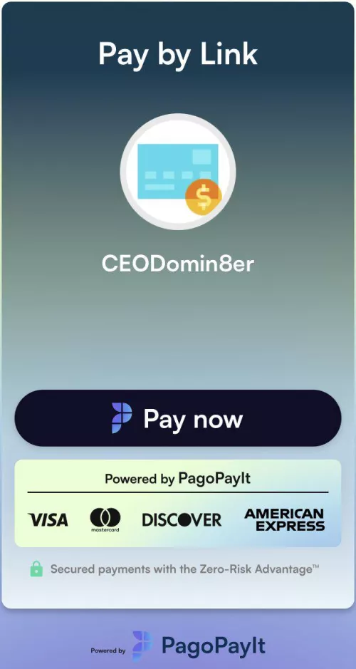 🚨ATTENTION FELLOW DOMS🚨 My platform PagoPayIt is looking for doms in the US, Canada, and The UK to try out our Pay By Link feature! If interested in a new avenue for collecting cash directly from your subs credit cards, shoot me a message or sign u by CEODomin8er