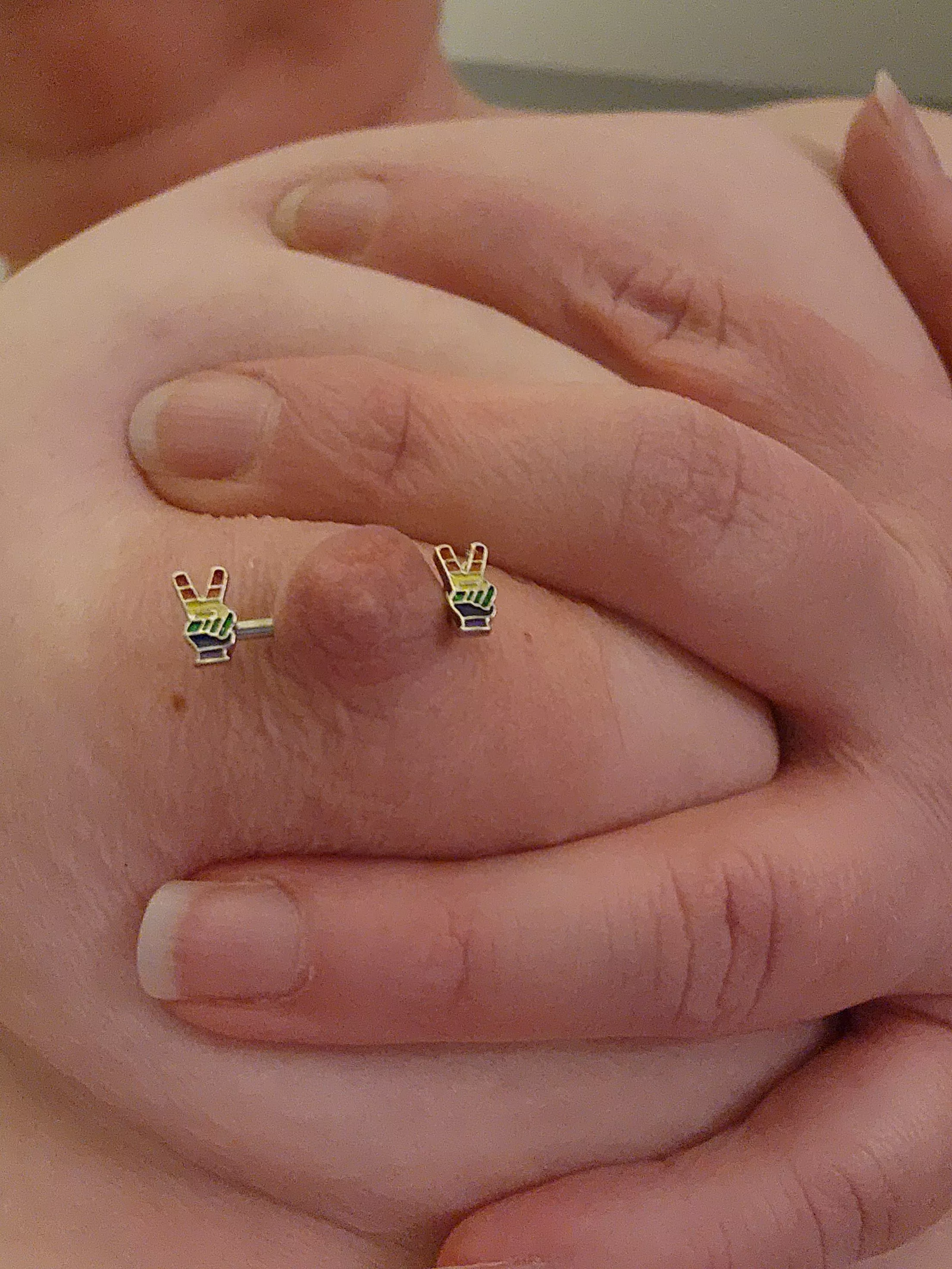 Changed my jewelry. What do you think? posted by Bimarriedmom